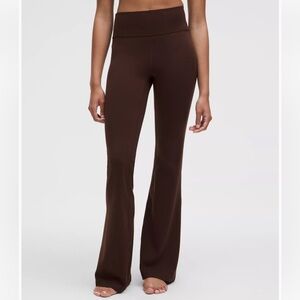 Lululemon Athletica Groove Nulu High-Rise Flared Pant - Java